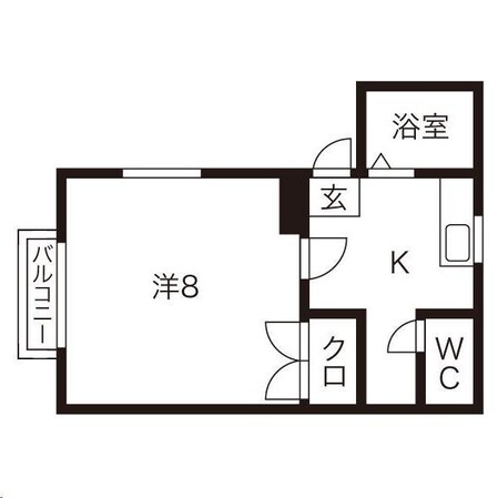 スカイタウンヨシダAの物件間取画像